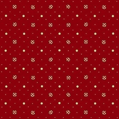 Kim Diehl Garnets & Gingham, 1345-88, Gingham Dots