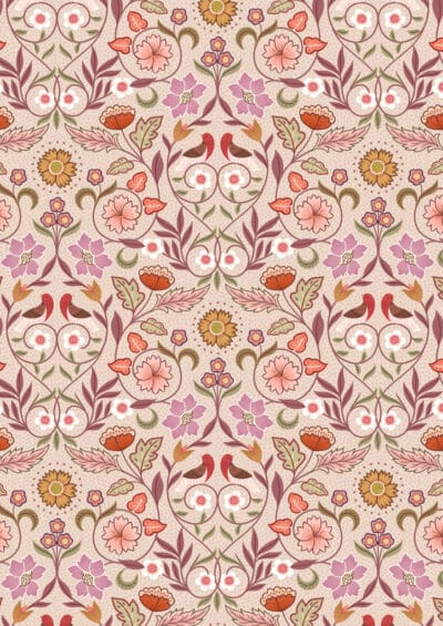 Isabella by Lewis & Irene, A851.1 Spiced Plum