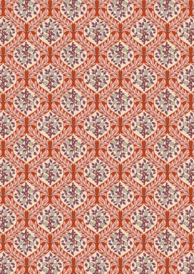 Isabella by Lewis & Irene, A853.2 Hidcote Tree on Terracotta