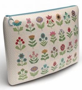 Lori Holt of Bee in My Bonnet, Gentler Times Vinyl Project Bag