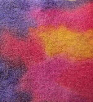 Hand Dyed Wool Felt, Venetian Sunset DL 10