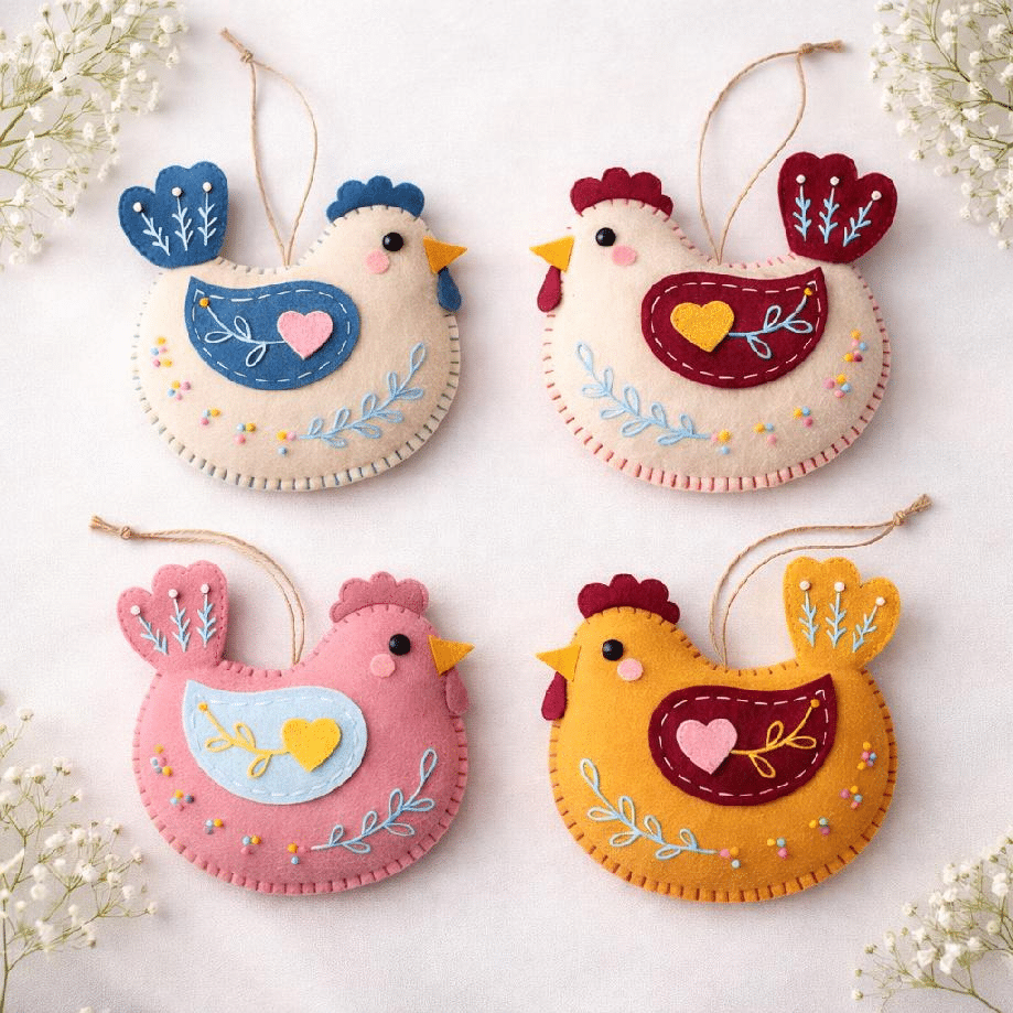 Fairy Shore Easter Hens - Kit