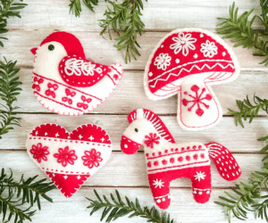 Fairy Shore Red Nordic Bundle - Kit