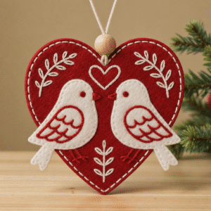 Fairy Shore Nordic Heart Birds - Kit