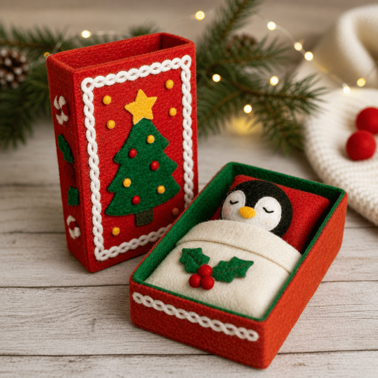Fairy Shore Penguin in Matchbox - Kit