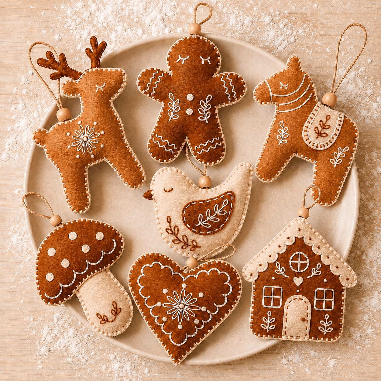 Fairy Shore Gingerbread Christmas- Kit
