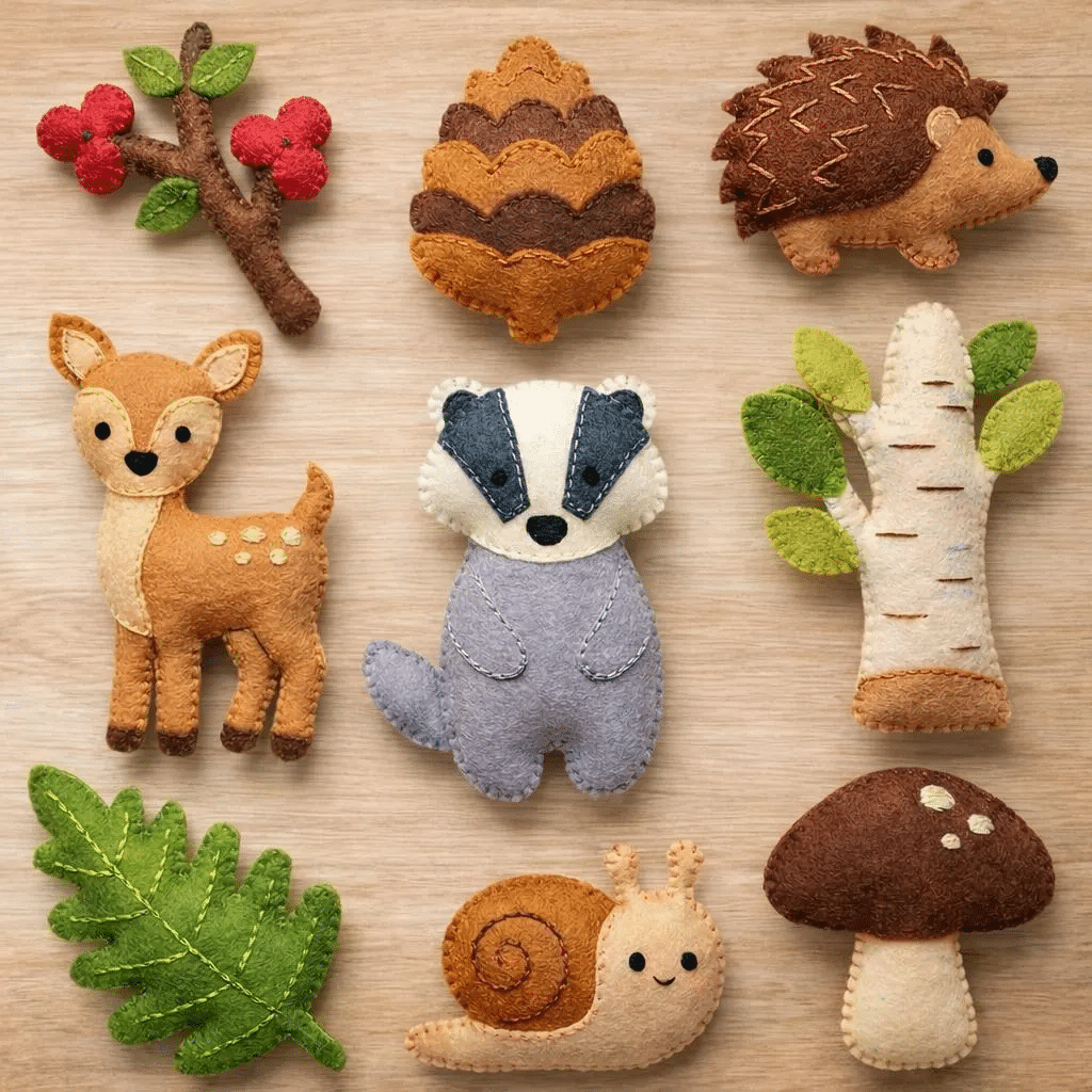 Fairy Shore New Woodland Animals - Kit